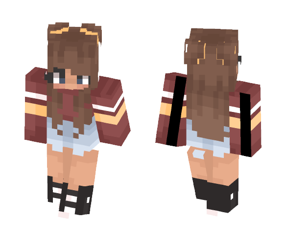 No Comment ❤ - Female Minecraft Skins - image 1