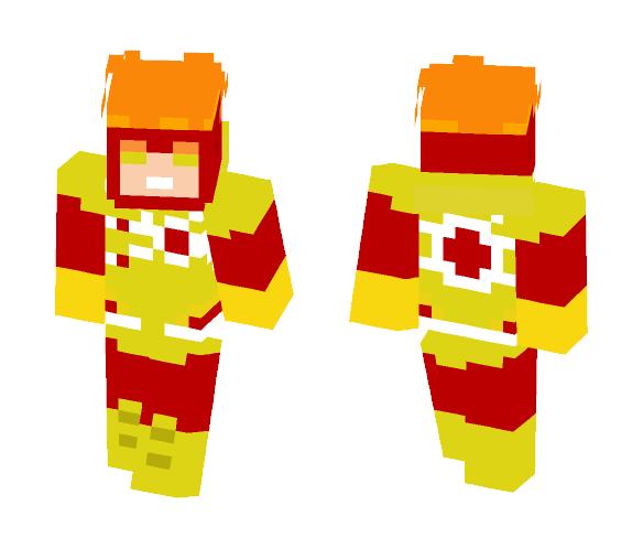 FireStorm (Ronnie) (Dc) - Comics Minecraft Skins - image 1