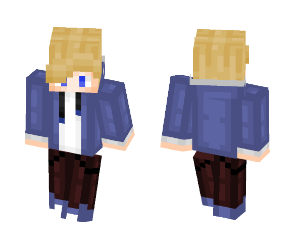 Blue Boy~ - Male Minecraft Skins - image 1