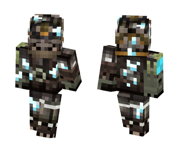 Nuclear Winter Miner - Male Minecraft Skins - image 1