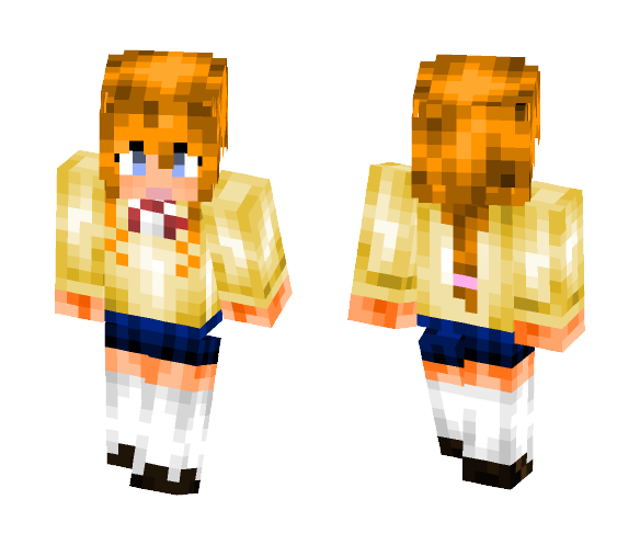 Date A Live - Yuzuru Yamai - Female Minecraft Skins - image 1