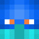 BlueFlashVillager - Male Minecraft Skins - image 3