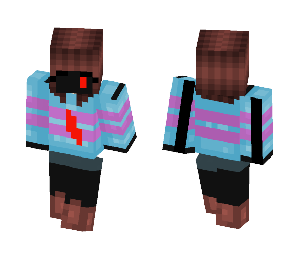What happend to FRISK ? ! -ReapTale - Female Minecraft Skins - image 1