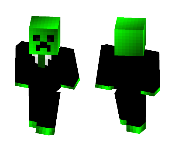 Green Creeper - Male Minecraft Skins - image 1