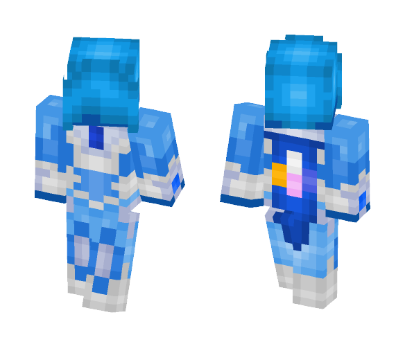 ❖ Bʟᴜᴇ Dɪᴀᴍᴏɴᴅ ❖ - Male Minecraft Skins - image 1