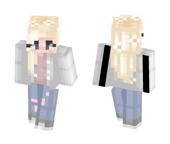 ஐ Sunlight Flower ஐ - Female Minecraft Skins - image 1