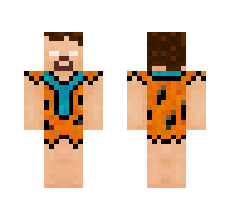 Herobrine Fred Flintstone - Herobrine Minecraft Skins - image 2