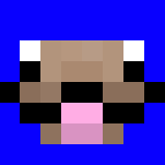 blue sheep with epic mustache - Male Minecraft Skins - image 3