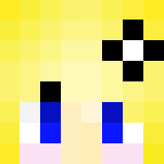 Blonde Hair White Shirt - Female Minecraft Skins - image 3