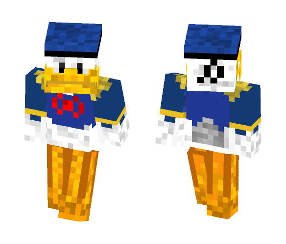 Donald duck v2 - Male Minecraft Skins - image 1