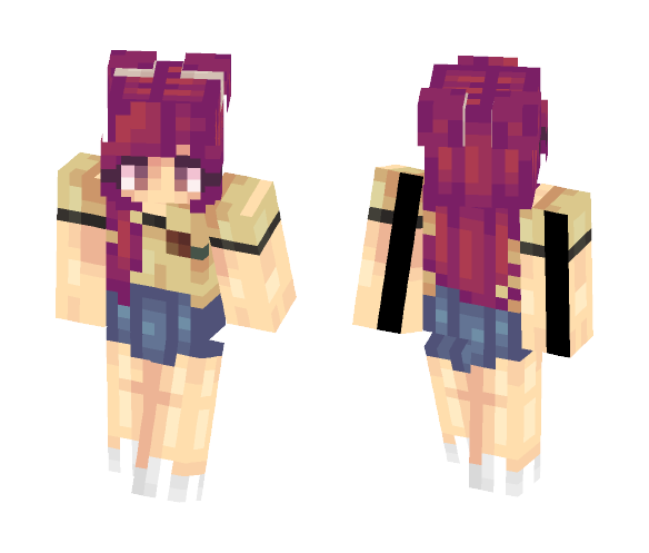 blow up the sun! - Female Minecraft Skins - image 1