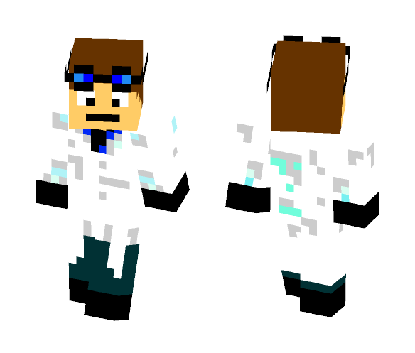 Scientist skin - Male Minecraft Skins - image 1