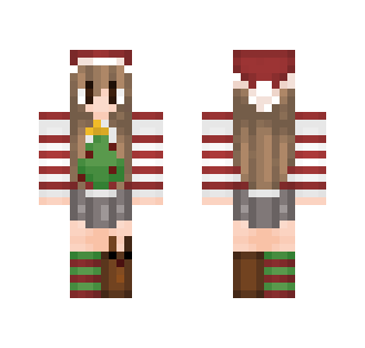 Christmas girl skin - Christmas Minecraft Skins - image 2