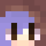 Purple hair girl - Color Haired Girls Minecraft Skins - image 3