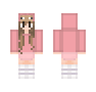 Pink sheep girl