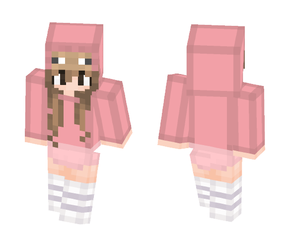 Pink sheep girl - Girl Minecraft Skins - image 1