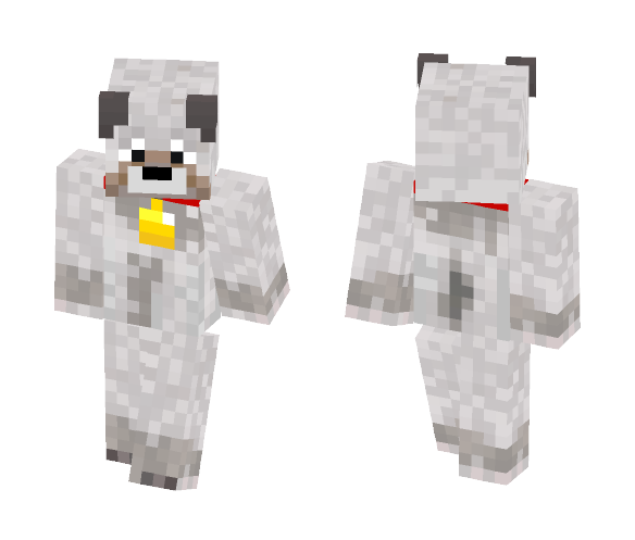 Download My Skin Tamed Wolf Minecraft Skin For Free