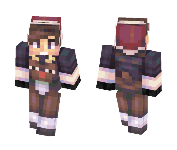 Riding Rudolph - Male Minecraft Skins - image 1