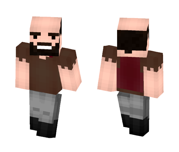Notch - modified version - Male Minecraft Skins - image 1