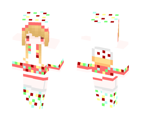 Dessert girl - Cake - Girl Minecraft Skins - image 1