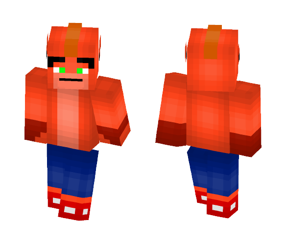 Crash Bandicoot | Crash Bandicoot - Male Minecraft Skins - image 1