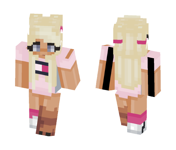 pink Tommy Hilfiger ~ - Female Minecraft Skins - image 1