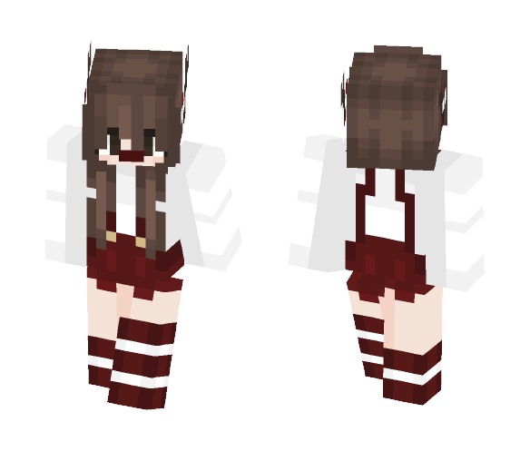 βαℜκιεγγ - Candy Cane - Female Minecraft Skins - image 1
