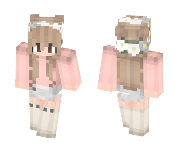 Cute girl. - Cute Girls Minecraft Skins - image 1