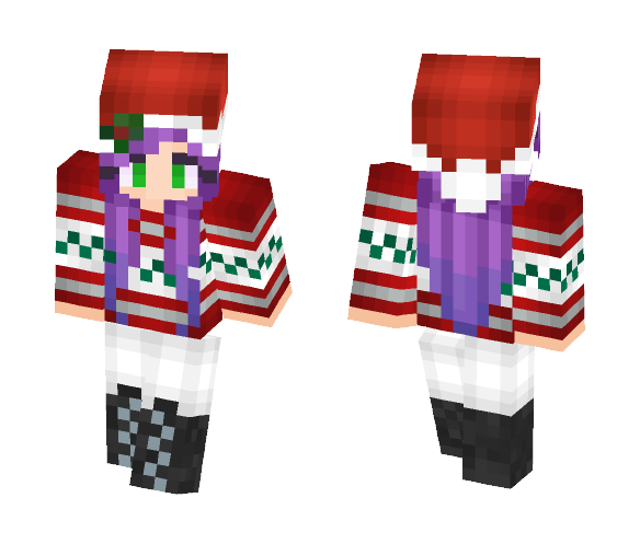Christmas Wifey - Christmas Minecraft Skins - image 1