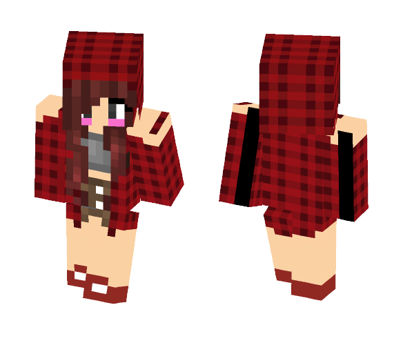 Another Flannel - Female Minecraft Skins - image 1