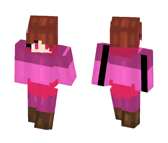 Bete Noire||Betty||Glitchtale - Female Minecraft Skins - image 1