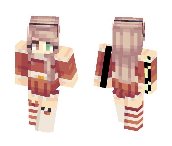 Been awhile, y'all. Merry Crustmus - Female Minecraft Skins - image 1