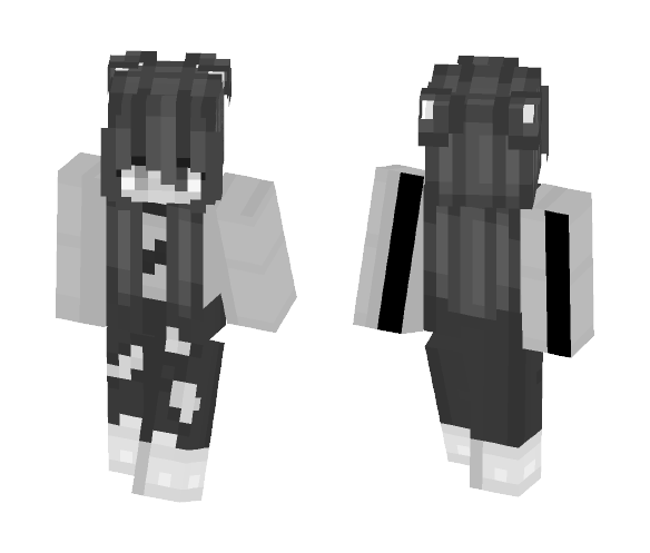 Black and White / Mirsku_ - Female Minecraft Skins - image 1
