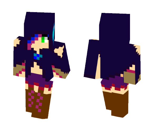 DanielleTDM theif - Female Minecraft Skins - image 1