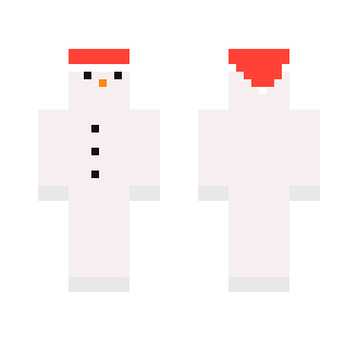 Snowman (no kneepads) - Male Minecraft Skins - image 2