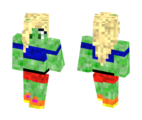 Creeper hybrid - Female Minecraft Skins - image 1