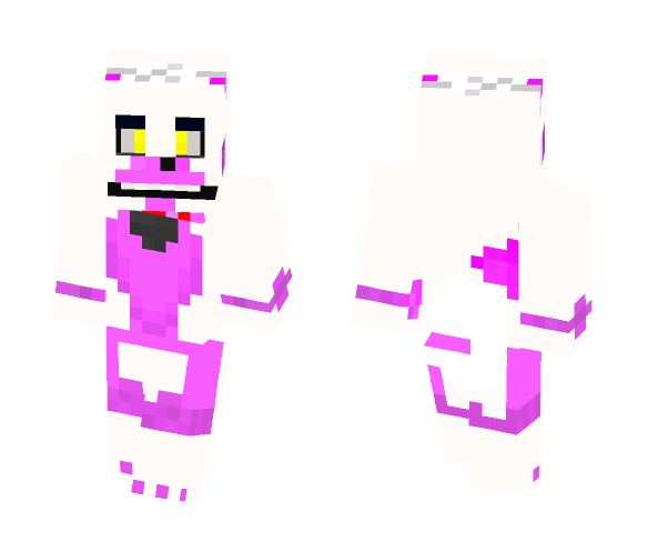 FNAF Sister Location: Funtime Foxy - Interchangeable Minecraft Skins - image 1