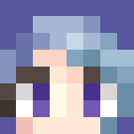 Bluish Purple Stars - Female Minecraft Skins - image 3