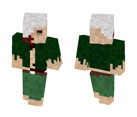 injured zombie (HOTD4) - Male Minecraft Skins - image 1