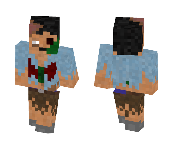 Classic Zombie (HOTD2) - Male Minecraft Skins - image 1