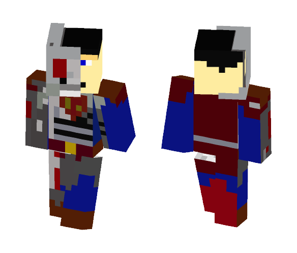 Cyborg Superman - Male Minecraft Skins - image 1