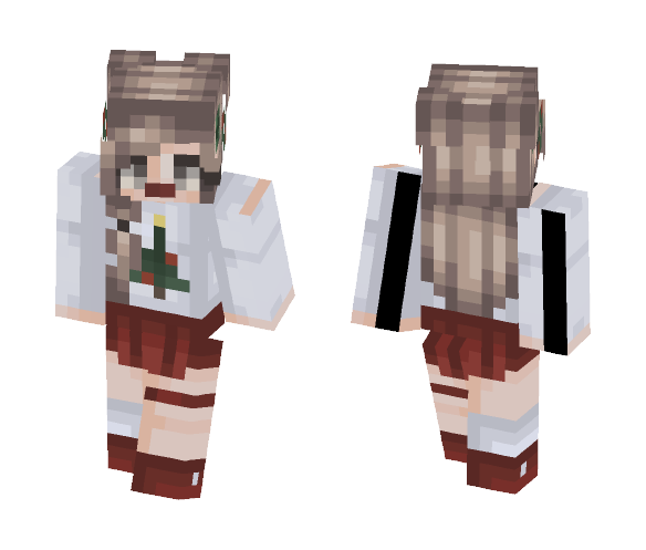Mistletoe +ST with miseries - Female Minecraft Skins - image 1
