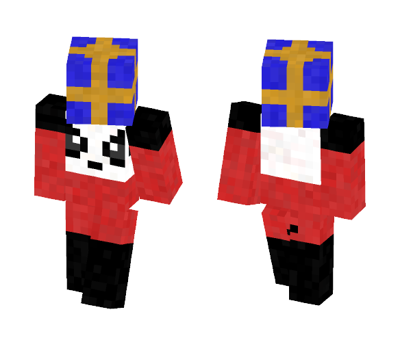 my panda, x mas - Male Minecraft Skins - image 1