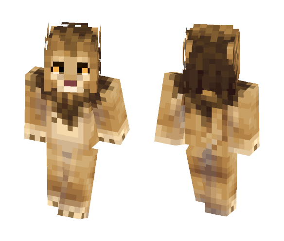Lion ~ King Of The Jungle ~ - Male Minecraft Skins - image 1