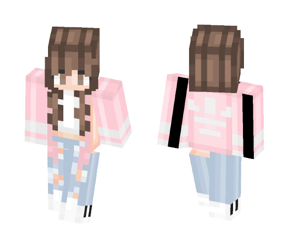 Adidias Girl - Girl Minecraft Skins - image 1