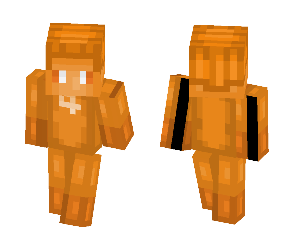The Human Torch - Alex Template - Male Minecraft Skins - image 1