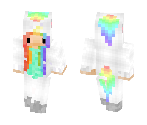 Anime Unicorn skin - Anime Minecraft Skins - image 1