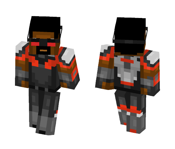 Falcon - Civi War - Male Minecraft Skins - image 1