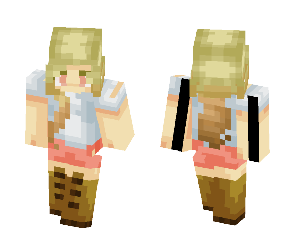 50 Subs (ombre attempt :D) - Female Minecraft Skins - image 1