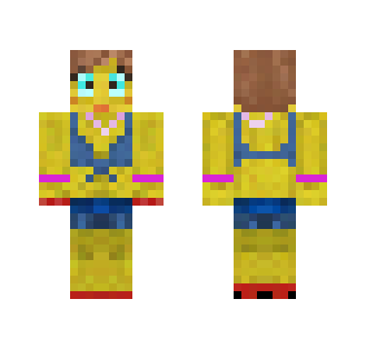 Comic-Style Beachgirl - Female Minecraft Skins - image 2